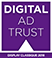Pantalla de confianza en anuncios digitales